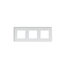 White Triple-Socket Glass Frame | LVT