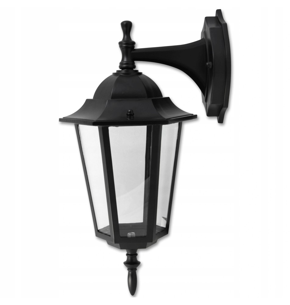 Lampa ogrodowa LED E27 Victoria naścienna dół