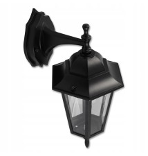 Lampa ogrodowa LED E27 Victoria naścienna dół