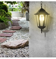 Lampa ogrodowa LED E27 Victoria wisząca | LVT