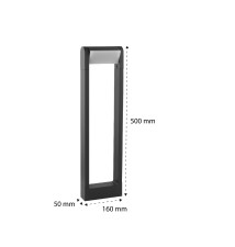 Lampa ogrodowa LED 6W Santina 50cm stojąca 4000K | LVT