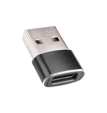 Adapter przejściówka USB-C do USB-A 5A czarny