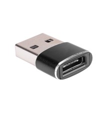 Adapter przejściówka USB-C do USB-A 5A czarny