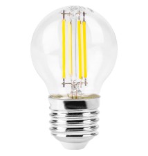 Żarówka LED E27 Filament G45 4000K 6W