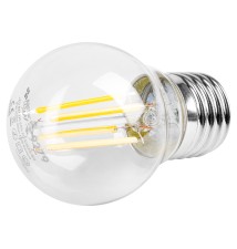 Żarówka LED E27 Filament G45 4000K 6W