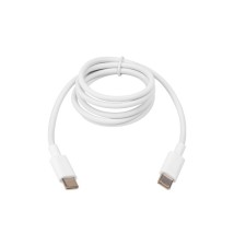 Kabel USB C-C 1M Quick Charge 20W biały | LVT