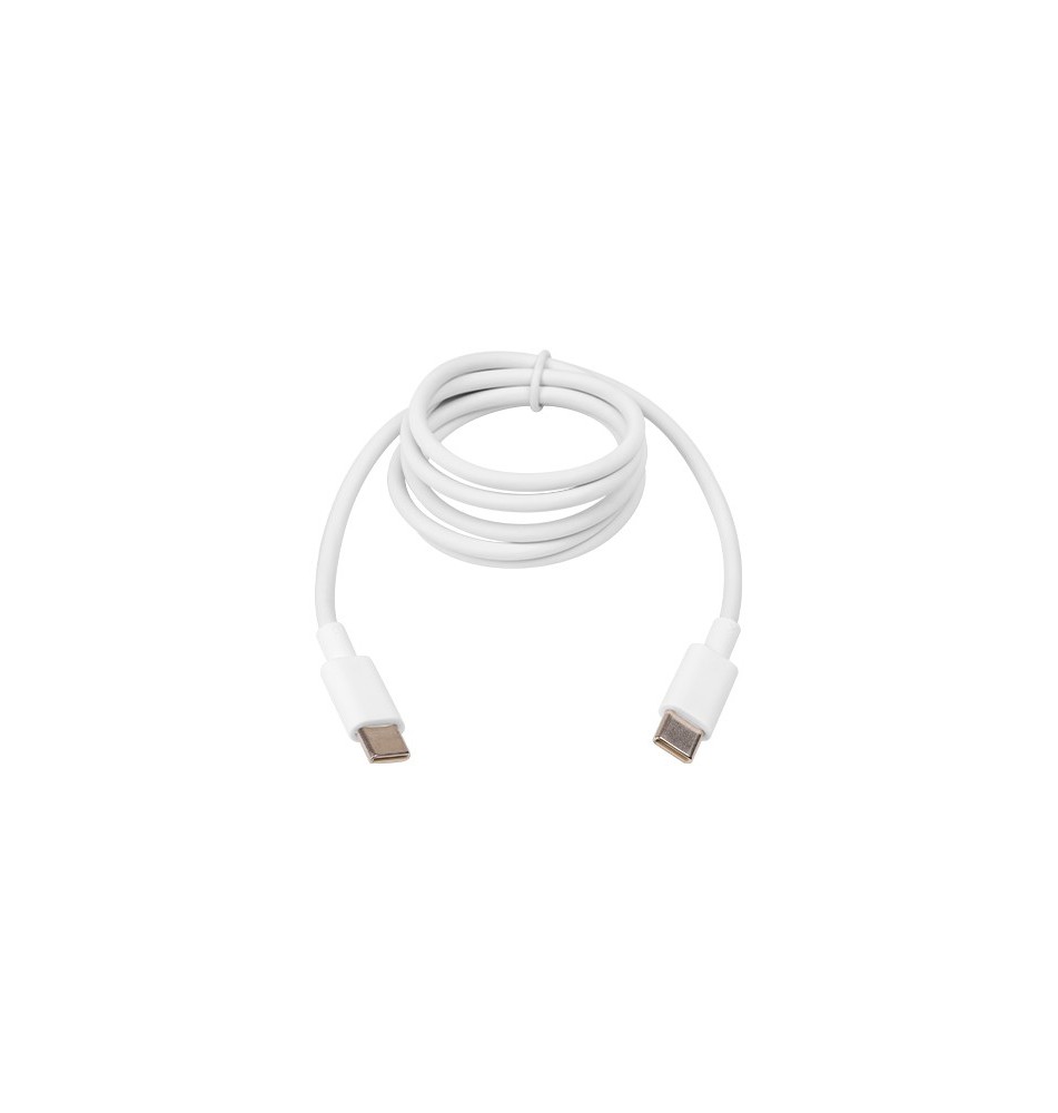 Kabel USB C-C 1M Quick Charge 20W biały | LVT