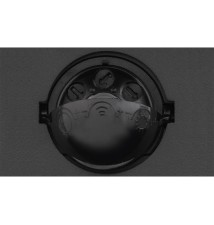 Lampa ogrodowa LED 12W Clark 50cm czujnik czarna