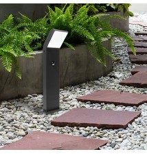 Lampa ogrodowa LED 12W Clark 50cm czujnik czarna | LVT