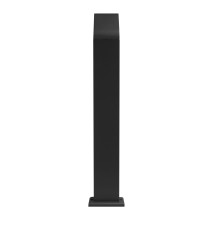 Lampa ogrodowa LED 12W Clark 80cm stojąca czarna | LVT