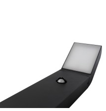 Lampa ogrodowa LED 12W Clark 80cm czujnik czarna