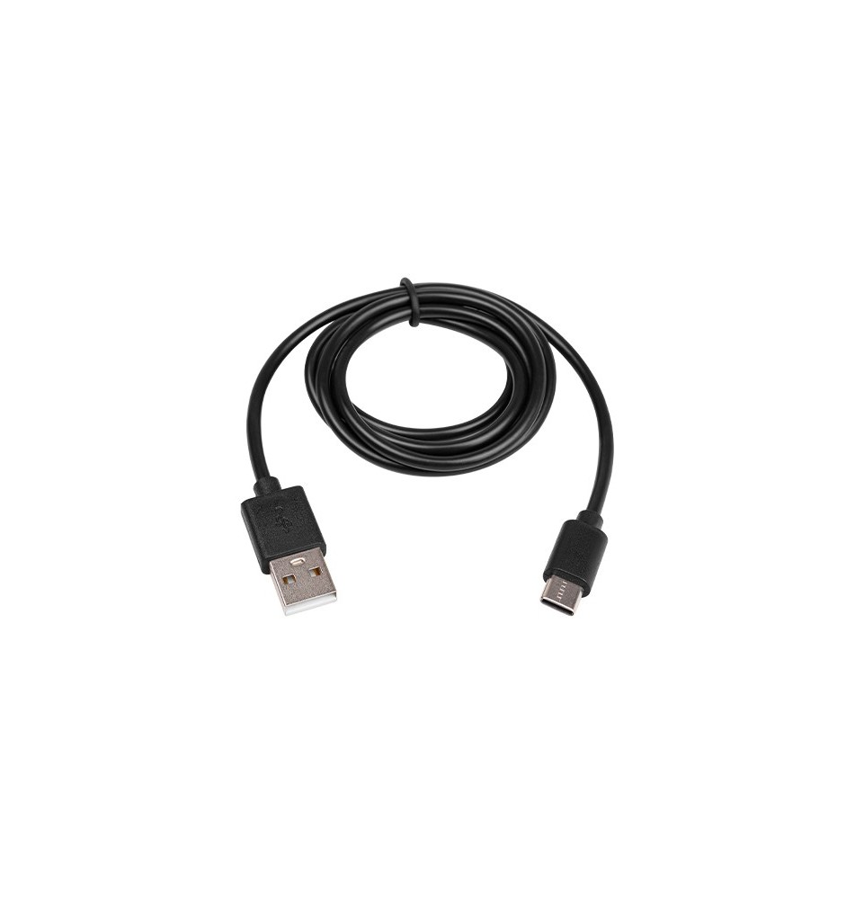 Kabel USB A-C 1M 10W czarny