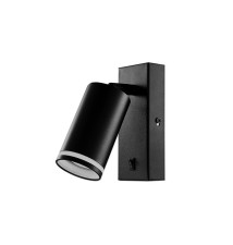 Ring GU10 55mm Black Reading Wall Sconce | LVT
