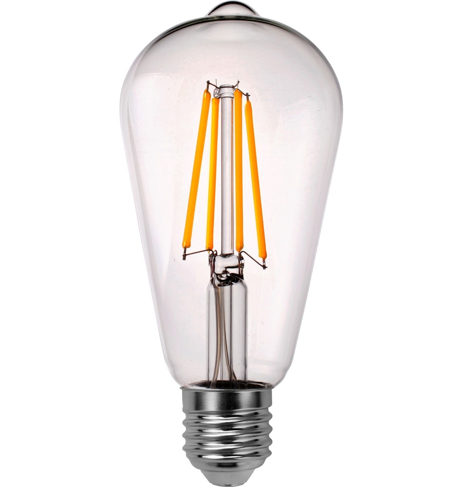 Żarówka LED E27 Filament ST64 4000K 8W | LVT