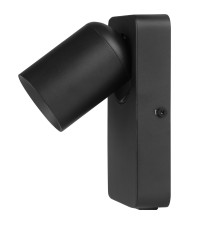 Kinkiet do czytania Timo GU10 czarny USB A+C