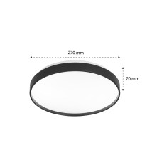 FILO 18W Round LED Ceiling Light, 4000K | LVT