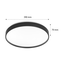 Plafon Led FILO 36W okrągły 4000K | LVT