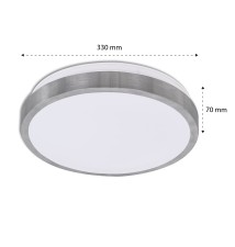 Plafon Solen 2xE27 okrągły | LVT