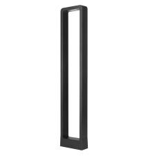Lampa ogrodowa LED 7W Rio 80cm stojąca czarna | LVT