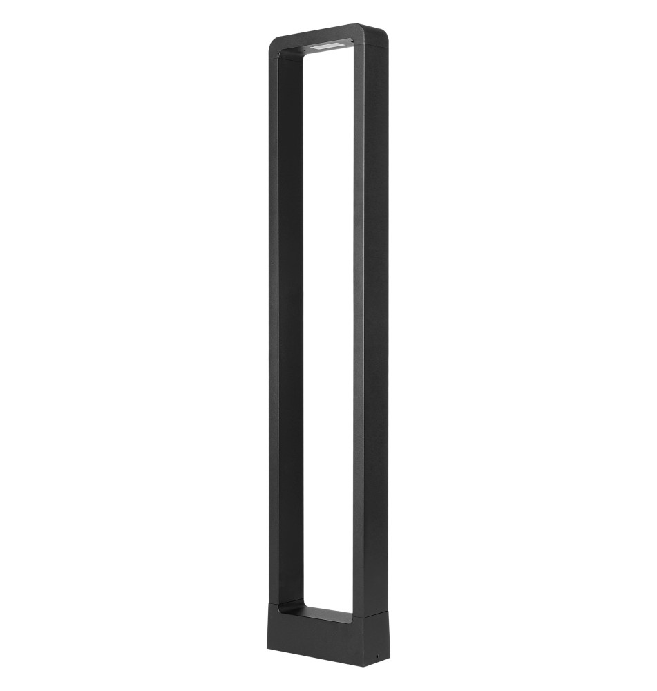 Lampa ogrodowa LED 7W Rio 80cm stojąca czarna | LVT
