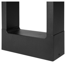 Lampa ogrodowa LED 7W Rio 80cm stojąca czarna | LVT