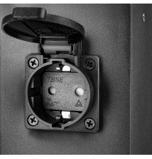 Lampa ogrodowa LED E27 Malibu 9x9 60cm gniazdo