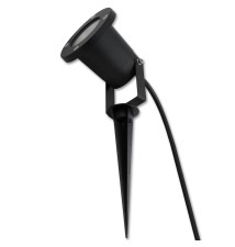 Lampa ogrodowa LED reflektor 1xGU10 100mm 1m kabel | LVT