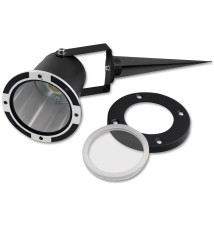 Lampa ogrodowa LED reflektor 1xGU10 100mm 1m kabel | LVT