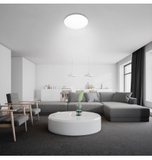 Plafon LOBO 1x E27 okrągły czujnik mikrofalowy