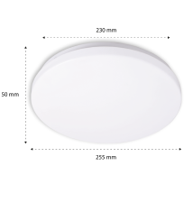 Plafon Led ERIK 12W 4000K czujnik mikrofalowy