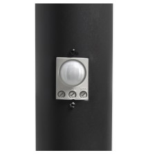 Lampa ogrodowa LED E27 Manila czujnik 65cm czarna