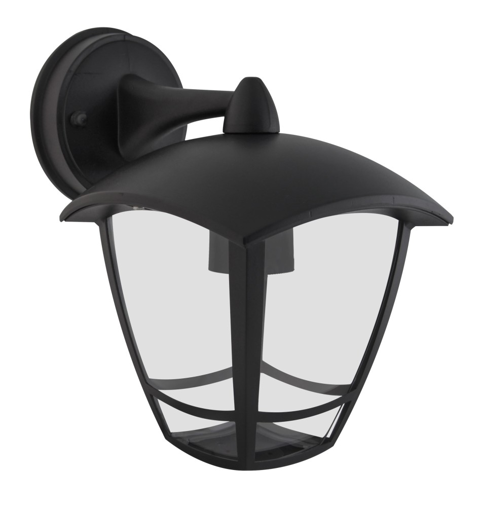 Lampa ogrodowa LED E27 Niko naścienna dół | LVT