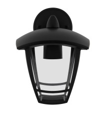 Lampa ogrodowa LED E27 Niko naścienna dół | LVT