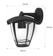 Niko E27 LED Garden Wall-Mounted Downlight | LVT