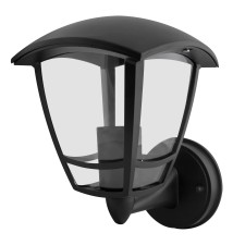 Lampa ogrodowa LED E27 Niko naścienna góra | LVT