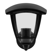 Lampa ogrodowa LED E27 Niko naścienna góra | LVT