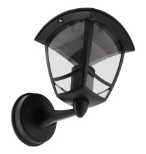 Lampa ogrodowa LED E27 Niko naścienna góra | LVT