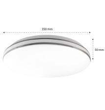 Kiro 24W 4000K LED Ceiling Light with Microwave Sensor, DIP | LVT