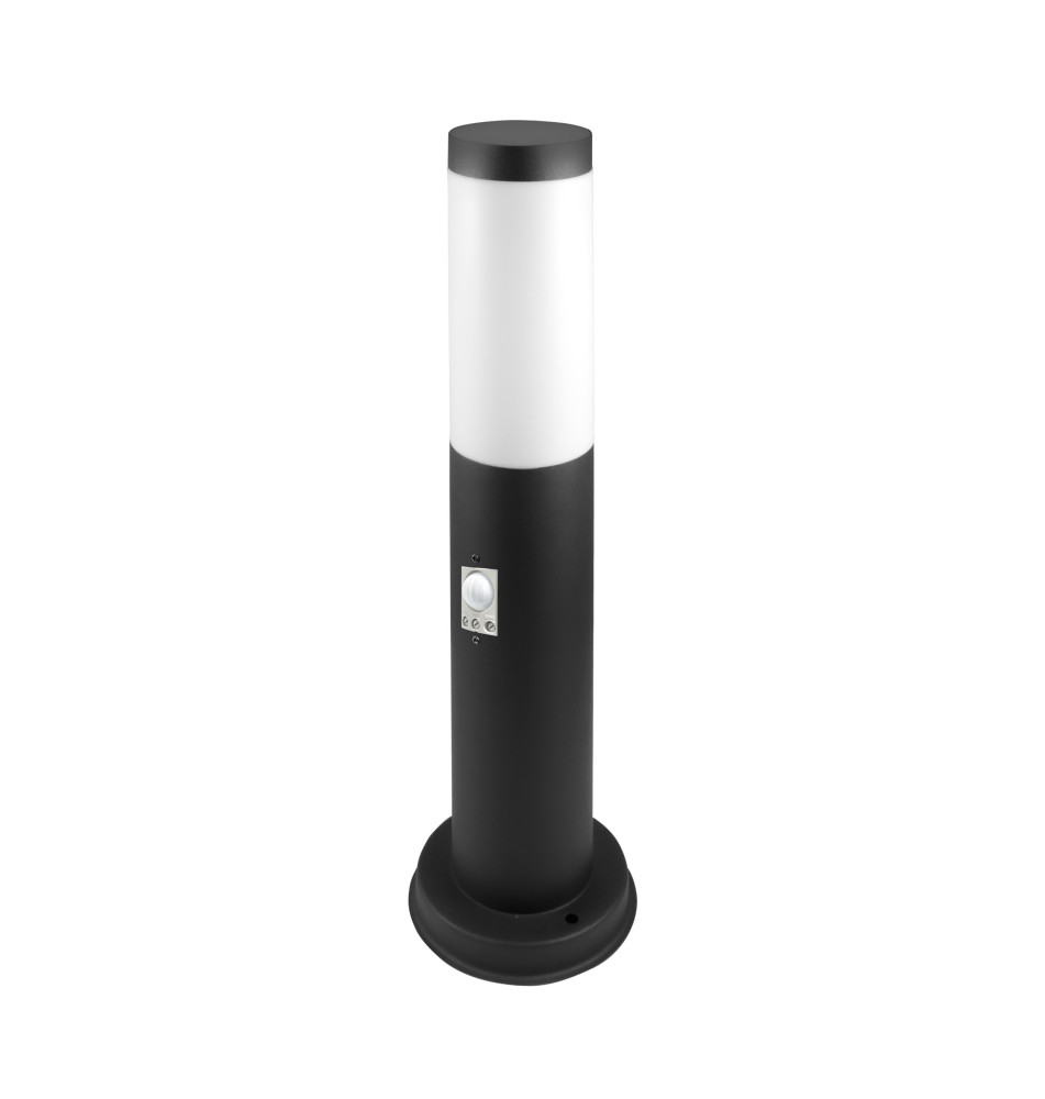 Lampa ogrodowa LED E27 Manila czujnik 45cm czarna | LVT