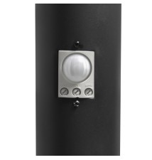 Lampa ogrodowa LED E27 Manila czujnik 45cm czarna