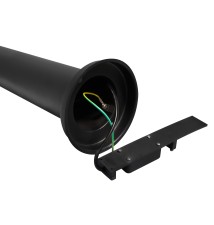 Lampa ogrodowa LED E27 Manila czujnik 45cm czarna | LVT