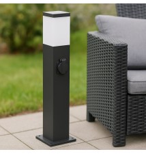 Havana E27 LED Garden Light, 65 cm, Black | LVT