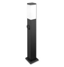 Lampa ogrodowa LED E27 Havana gniazdo 65cm czarna | LVT
