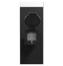 Lampa ogrodowa LED E27 Havana gniazdo 65cm czarna