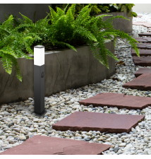 Lampa ogrodowa LED E27 Havana gniazdo 65cm czarna