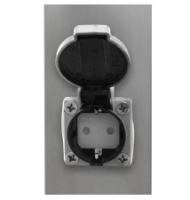 Lampa ogrodowa LED E27 Havana gniazdo 65cm srebrna