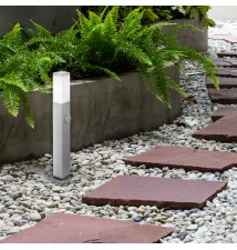 Havana E27 LED Garden Light, 65 cm, Silver | LVT