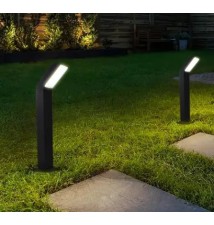 Clark 12W 50cm Black LED Garden Floor Lamp | LVT