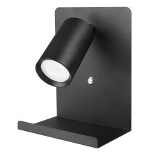 Kinkiet do czytania Kaliso GU10 150mm czarny | LVT