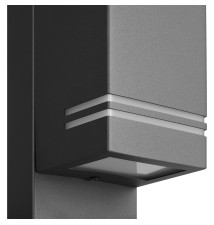 Lampa ogrodowa LED GU10 Nela stojąca 50cm czarna | LVT